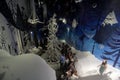 The Silent Light room inside the Swarovski Kristallwelten.