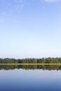 Silent morning at the lake