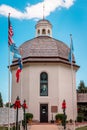 The Silent Night memorial chapel in Frankenmuth Michigan on the summer day