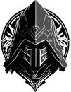 Silent Ninja Assassin Creed Style Logo Vector File Royalty Free Stock Photo