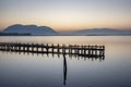 Silent Sunrise with pier