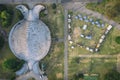 Silesia Park in Chorzow Katowice, Silesia Stadium in Chorzow Silesia Poland aerial drone photo Royalty Free Stock Photo