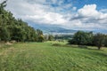 Silesian Beskids, landscape near Bystra