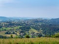 Silesian Beskids, Poland, Jaworzynka summer panorama