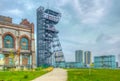 Silesian museum in Katowice built on place of a former coal mine, Poland Royalty Free Stock Photo