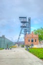 Silesian museum in Katowice built on place of a former coal mine, Poland Royalty Free Stock Photo
