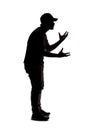 Silhouette of an Angry Man