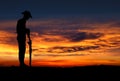 ANZAC soldiers Silhouette