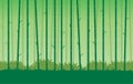 Silhouette bamboo vector Background.