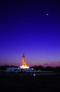 Silhouette Buddha