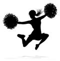 Silhouette Cheerleader