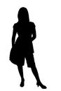 Silhouette With Clipping Path