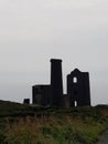 Cornish tin mine Royalty Free Stock Photo