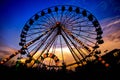 Silhouette Ferris Wheel