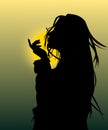 Silhouette Of a Girl