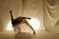 Silhouette of Grace: Dance in Motion