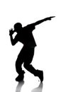 Silhouette of Hip Hop Dancer