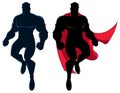 Superhero Flying Silhouette