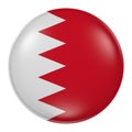 Silhouette of Kingdom of Bahrain button