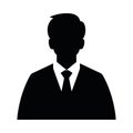 silhouette leadership success corporate businessman