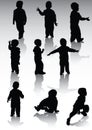 Silhouette og childs