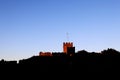 Silhouette of palace of the Grand Master of the Knights of Rhodes