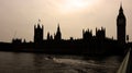 Silhouette of the Palace of Westminster