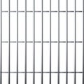 Silhouette of prison grid. Metallic cage isolated on white background. Vector illustration