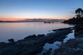 Romantic Sunset in Corsica