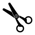 Silhouette scissors cut tool element office