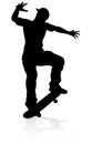 Silhouette Skater Skateboarder