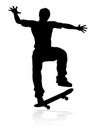 Silhouette Skater Skateboarder