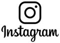 Silhouette social media Instagram logo