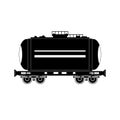 Silhouette tank car