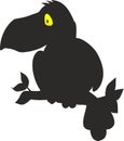 Silhouette toucan