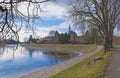 Town fortification in Nymburk, Czech republic