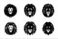 Silhouette Vector design of a \'Lion Icon