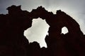 A silhouetted and very special natural sculpture in the Cederberg