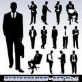 Silhouettes of Businessmen