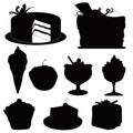 Silhouettes desserts