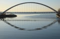 Silhouettes on Humber Bay Arch Bridge