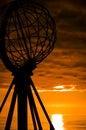 Monument on the north cape