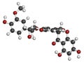 Silibinin silybin milk thistle molecule. Major constituent of silymarin, has liver protecting properties.