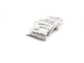 Silica gel packets isolated on a white background Royalty Free Stock Photo