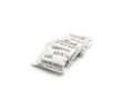 Silica gel packets isolated on a white background Royalty Free Stock Photo