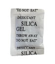 Silica gel in paper package