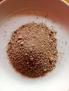 silica sand, coarse aggregate slightly brownish color. Commonly made in industry. To clean the tank.
