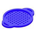 Silicon bakeware icon isometric vector. Kitchen baking