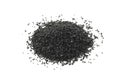 Silicon carbide powder Royalty Free Stock Photo