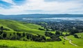 Silicon Valley panorama from Mission Peak Hill